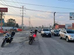Policía Vial implementa operativo en Av. Adolf B. Horn por obras de Línea 4