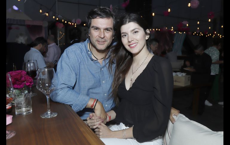 Eduardo Gómez y Brenda Félix. GENTE BIEN JALISCO/Claudio Jimeno