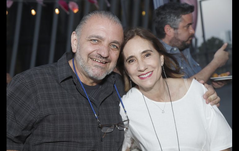 Lorenzo García Guerra y Adriana Dorantes. GENTE BIEN JALISCO/Claudio Jimeno