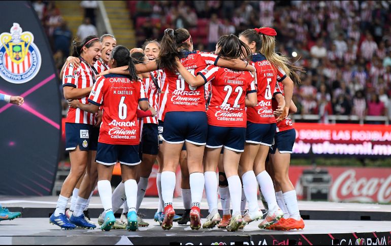 Chivas Femenil consiguió el título del Clausura 2022 tras vencer a Pachuca con global de 4-3. IMAGO7