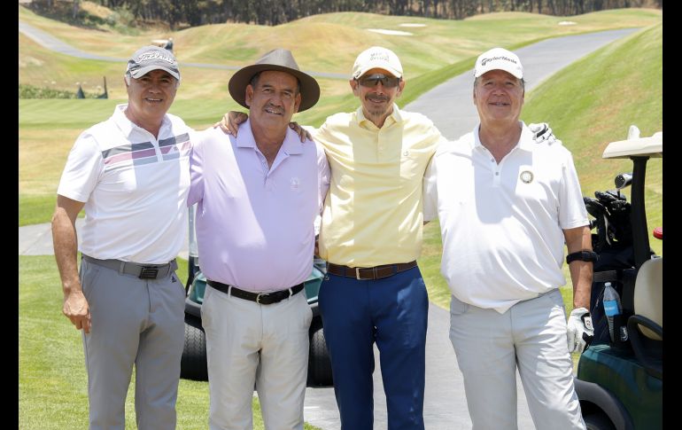 Ramón Mendoza, Miguel Ángel Guzmán, Javier Sánchez Ascencio y Alejandro Cabrera. GENTE BIEN JALISCO/Claudio Jimeno