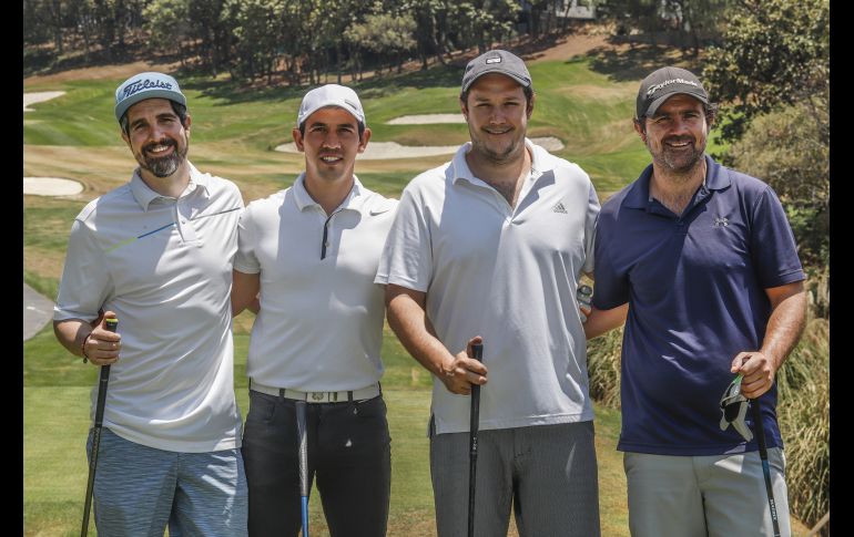 Franklin López, Felipe López, Hugo Camarena y Larry López. GENTE BIEN JALISCO/Claudio Jimeno