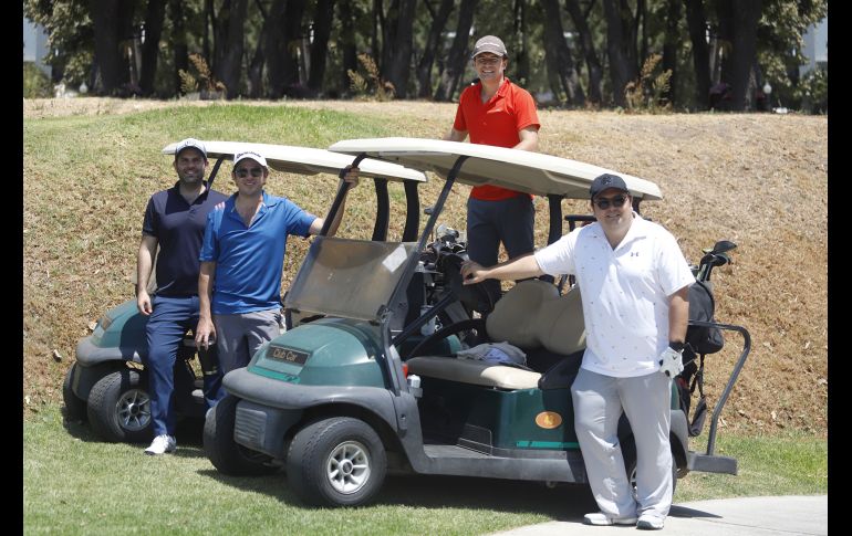 José Lassalla, Javier Herrera, Héctor Orendain y Hugo Blum. GENTE BIEN JALISCO/Claudio Jimeno