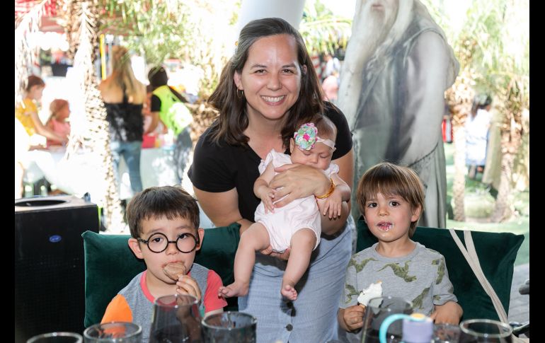 Jacobo Sánchez Gámez, Marcela Gámez, Aurelia Sánchez Gámez y Fidel Sánchez Gámez. GENTE BIEN JALISCO/Jorge Soltero