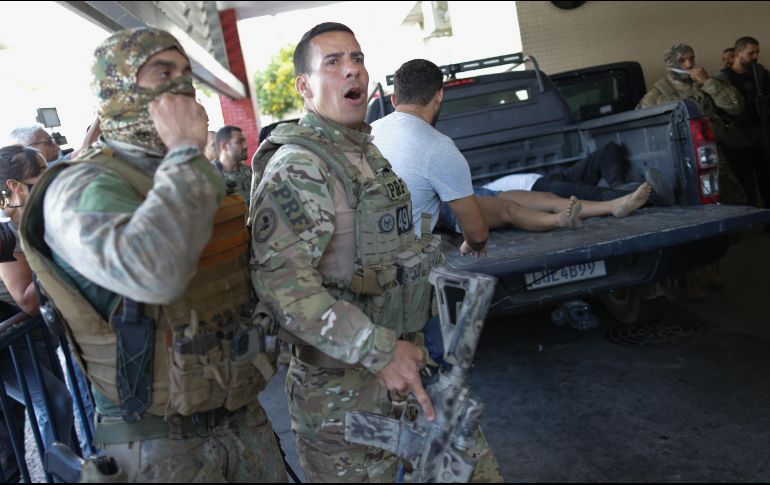 El operativo tuvo lugar en una favela de Río de Janeiro, que son barriadas pobres de Brasil. EFE/A. Coelho