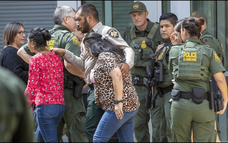 El Gobierno de México lamenta el trágico incidente registrado en la escuela primaria Robb, en la ciudad de Uvalde, Texas. ESPECIAL/@Xinhua/William Luther