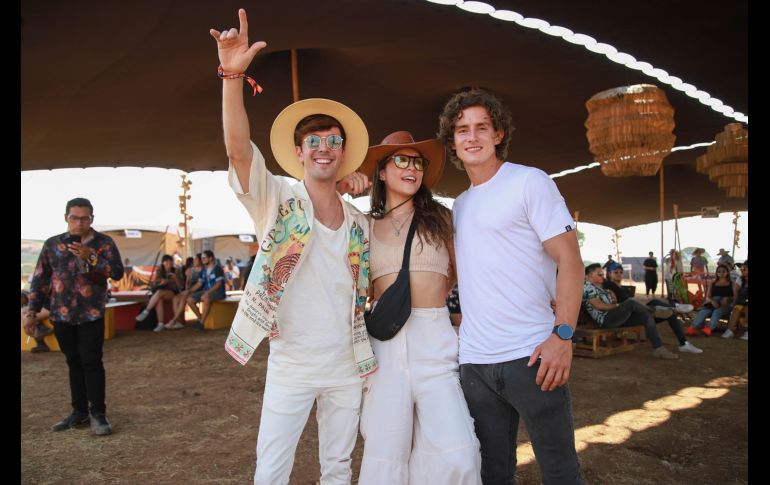 Roger González, Sol Cortes y José Ocho. GENTE BIEN JALISCO/ Antonio Martínez