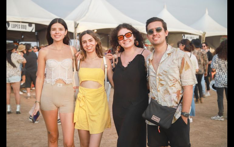 Gabriela González, Cecilia Peña, Samantha Ortiz y Daniel Herrera. GENTE BIEN JALISCO/ Antonio Martínez