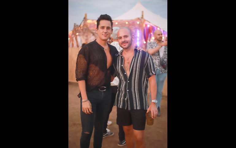 Rodrigo Mora y Juan Pablo Orendain. GENTE BIEN JALISCO/ Antonio Martínez