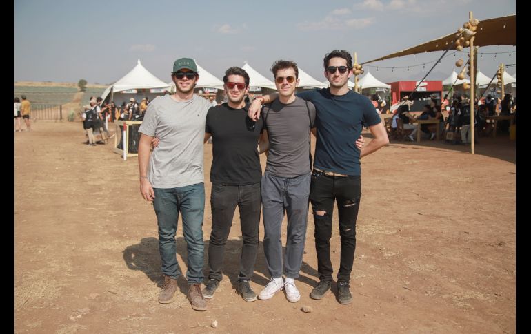 Francisco Cota, Miguel Guerra, Daniel Velázquez y Pablo Brockmann. GENTE BIEN JALISCO/ Antonio Martínez