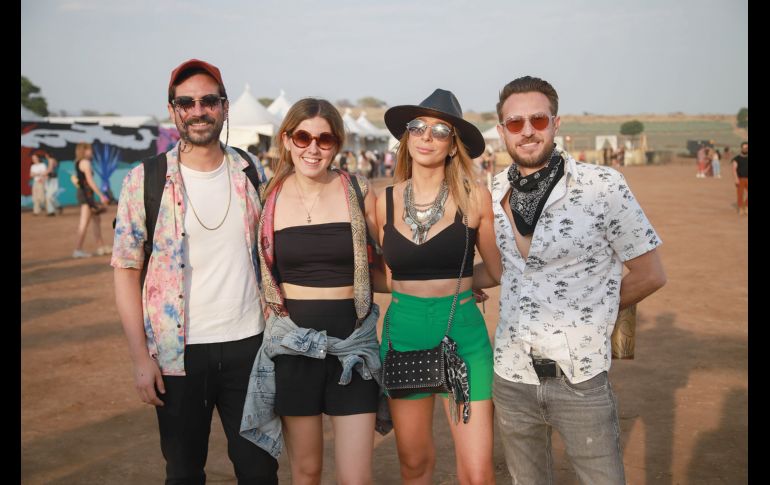 Diego Robles, Celina Gil, Yunnuen García y Alex Lara. GENTE BIEN JALISCO/ Antonio Martínez
