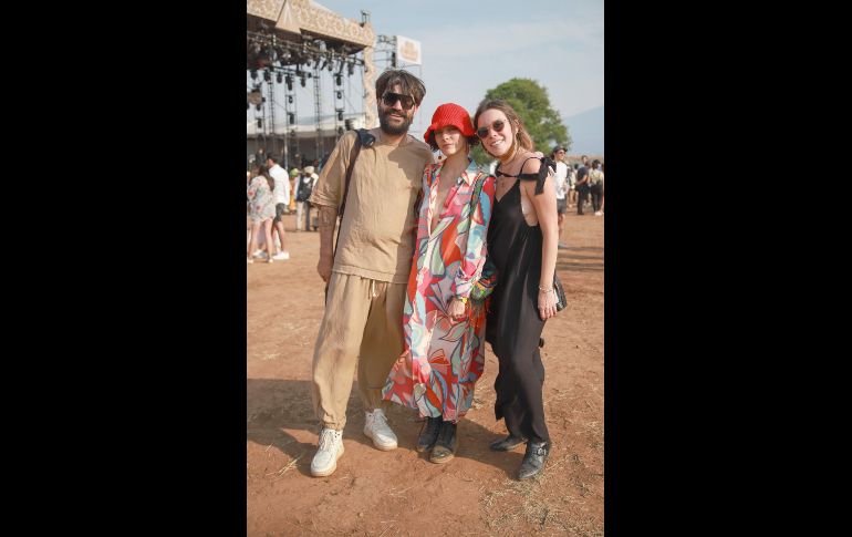 Rodrigo Palencia, Daniela Vela y Daniela Gaytán. GENTE BIEN JALISCO/ Antonio Martínez