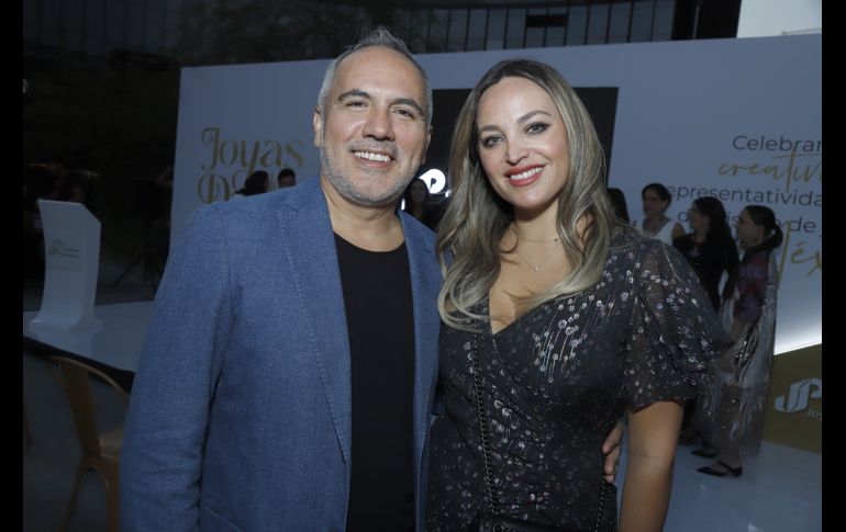 Federico Díaz y Angélica Ontiveros.