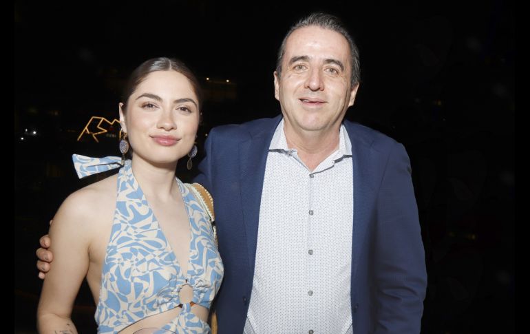 Carla y Juan Carlos Sahagún.