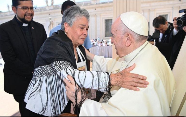 María Herrera Magdaleno busca a sus 4 hijos desde más de 10 años. TWITTER/ @CentroProdh