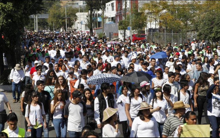 Algunos alumnos confesaron que no podrán asistir a la megamarcha. EL INFORMADOR/ARCHIVO