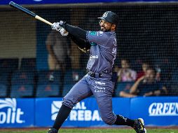 Luis Sardiñas lució con dos hits en tres turnos oficiales y fue el líder ofensivo del equipo tapatío con tres carreras producidas. CORTESÍA/Mariachis de Guadalajara