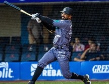 Luis Sardiñas lució con dos hits en tres turnos oficiales y fue el líder ofensivo del equipo tapatío con tres carreras producidas. CORTESÍA/Mariachis de Guadalajara