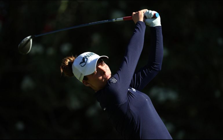 La golfista mexicana tuvo una gran reaparición tras sufrir dolores en espalda y cuello. ADP/S. Haffey