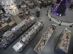 Librería Carlos Fuentes. Este espacio es sede de diversas actividades del programa Guadalajara, Capital Mundial del Libro. EL INFORMADOR/Archivo