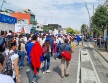 En el contigente participan estudiantes, catedráticos y trabajadores. EL INFORMADOR / E. Gómez