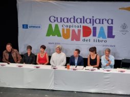 Martín Solares, gerente del Ayuntamiento de Guadalajara de la Capital Mundial del Libro, llamó a invertir en el futuro de la literatura a través de experiencias como estas. EL INFORMADOR / E. Esparza