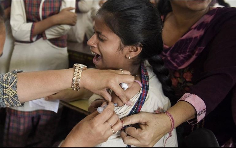 En México todavía están disponibles 10 millones y medio de vacunas anticovid. AFP/M. Nanu