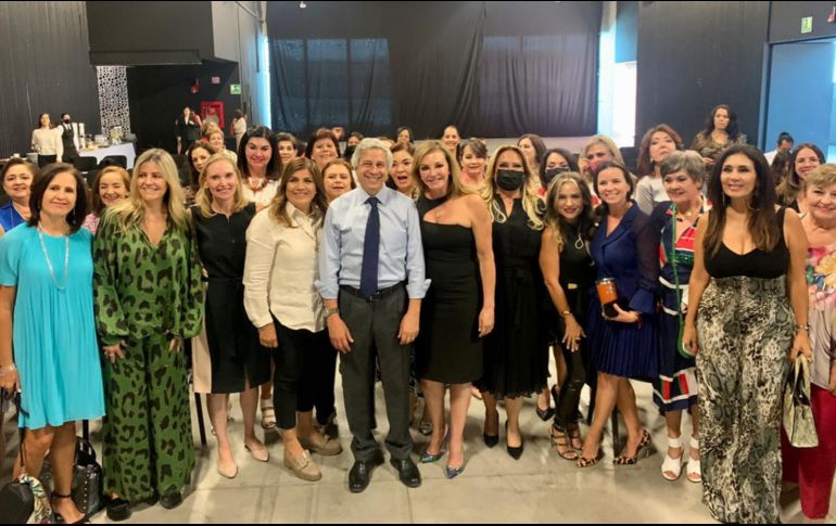 Este lunes, Claudio X. González se reunió con integrantes del sector empresarial y mujeres líderes jaliscienses. ESPECIAL