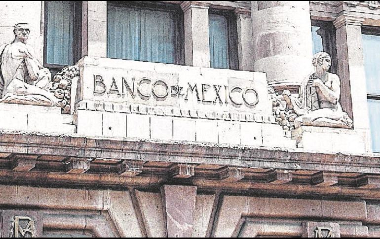 Banxico es la entidad gubernamental que fija la tasa de interés en el país. EL INFORMADOR/ Archivo
