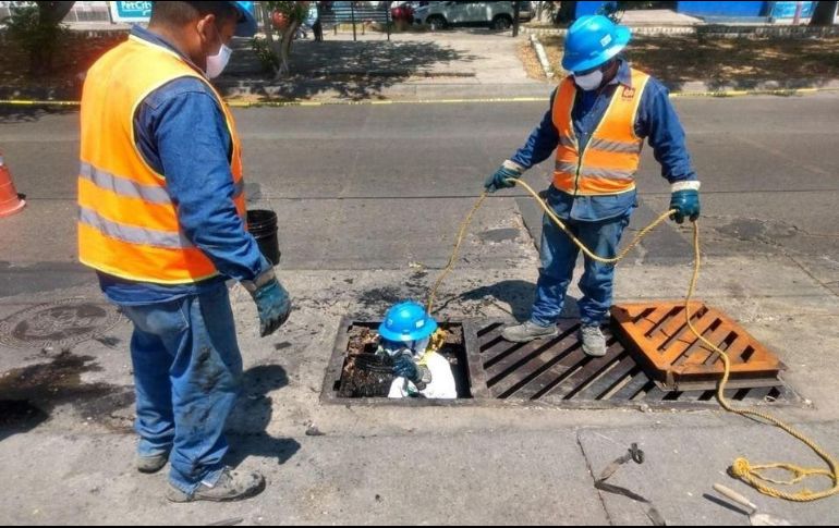 El gobierno estatal aseveró que los trabajos continúan, y se espera tener concluidas dichas labores, al 100%, para el 15 de junio próximo. ESPECIAL / SIAPA