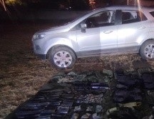 Aseguran armas de grueso calibre, droga, chalecos y cartuchos en Tizapán el Alto