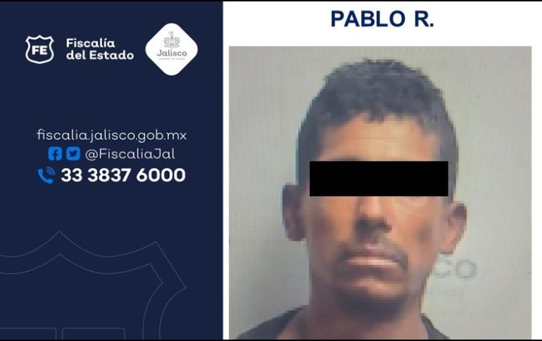 Tras el ataque, policías de Guadalajara detuvieron a Pablo “R”, quien fue puesto a disposición de la Fiscalía estatal. ESPECIAL/Fiscalía de Jalisco