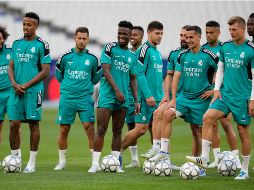 La plantilla merengue está plagada de estrellas en todas sus líneas para la final de este día. AP/M. Fernández