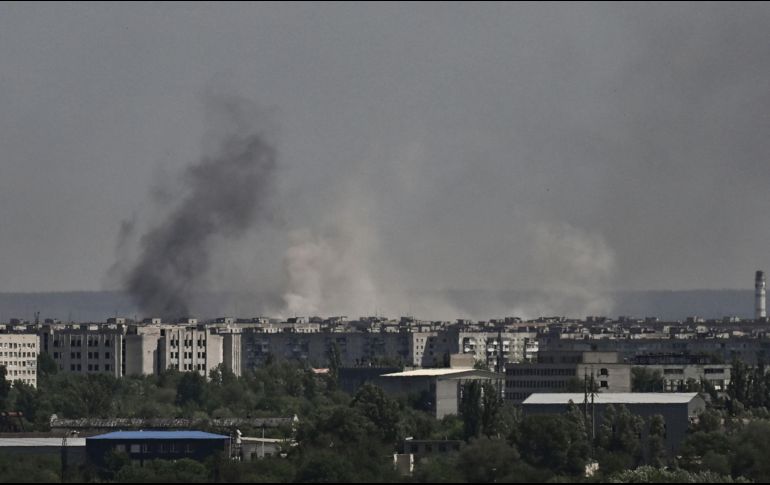 El ejército ruso intenta rodear Severodonetsk (foto) y Lyssychansk, otras dos importantes ciudades ucranianas. AFP/A. Messinis