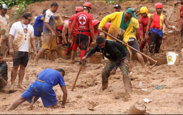 Las lluvias también provocaron inundaciones en diferentes puntos Recife y su región metropolitana. EFE / ARCHIVO