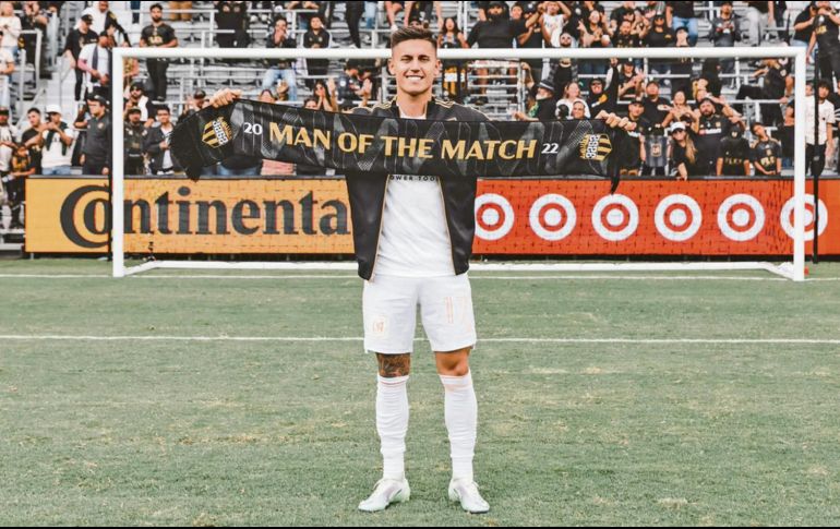 Brian Rodríguez. El futbolista uruguayo fue el jugador del partido ante el San José Earthquakes, donde anotó el tercer tanto para su equipo. TWITTER/@LAFC