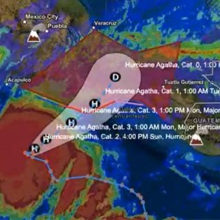 Semar activa plan de prevención ante paso del huracán "Agatha"