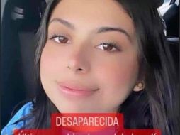 Ana Michelle Gómez Gómez, de 19 años, desapareció en Tlajomulco ayer sábado. ESPECIAL