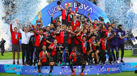 Con un gol de Julio Furch de penal, Atlas se consagró como bicampeón. AFP / ARCHIVO