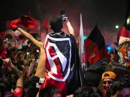 Atlas consiguió el Bicampeonato ante Pachuca y lo compartirá con su gente. EL INFORMADOR/G. GALLO