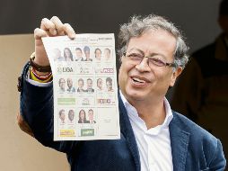 Gustavo Petro tendrá otra cita con las urnas en tres semanas.EFE