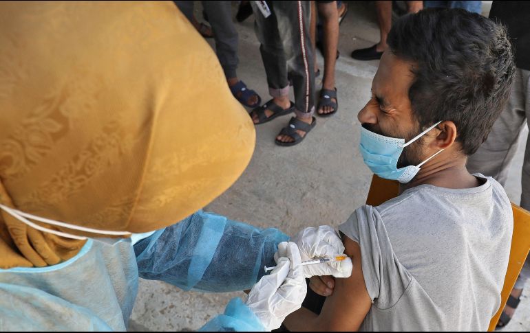 Desde el 24 de diciembre del 2020 al 30 de mayo del 2022 han sido suministradas 208 millones 630 mil 697 mil vacunas anticovid a 88 millones 47 mil 653 personas. AFP/M. Turkia