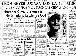 “Jugaron a las carreras y ganaron las ‘Chivas’ uno a cero”, escribió Magog en la crónica deportiva del 1 de octubre de 1948. EL INFORMADOR/Archivo