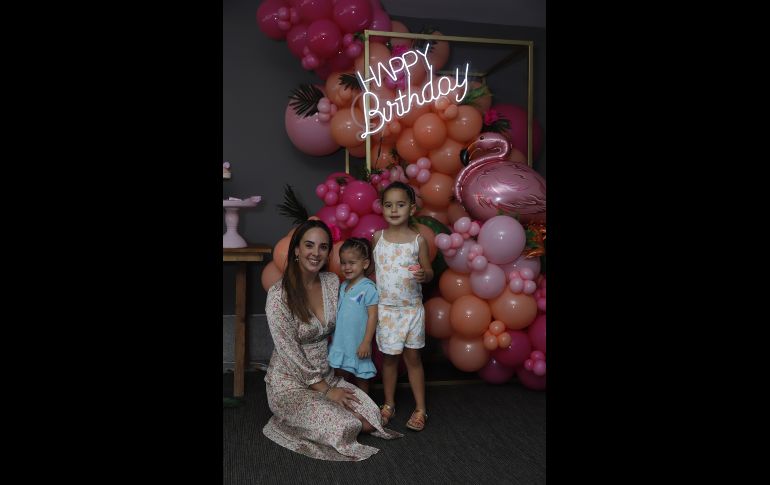 Yoanna Orozco, Camila y Renata Rodríguez Orozco. GENTE BIEN JALISCO/Claudio Jimeno