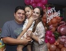 Yoanna Orozco, Renata Rodríguez Orozco y Miguel Rodríguez. GENTE BIEN JALISCO/Claudio Jimeno