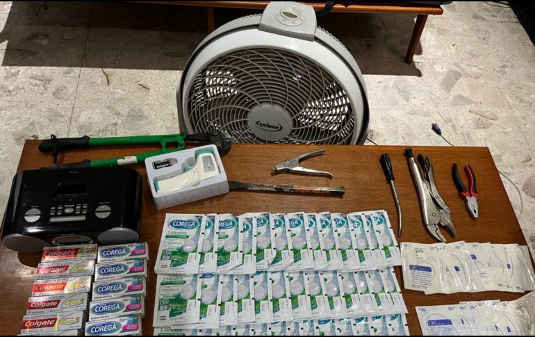 El detenido se habría robado un ventilador y herramientas odontológicas. ESPECIAL