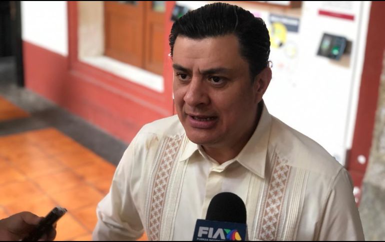 José María Martínez, presidente de la Mesa Directiva del Congreso estatal. EL INFORMADOR/R. Rivas