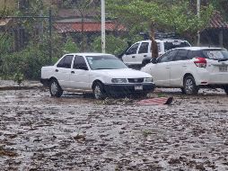 Se reportaron caídas de árboles, inundaciones, cortes de energía eléctrica y una persona atrapada en un canal pluvial. EFE/D. Ricardez
