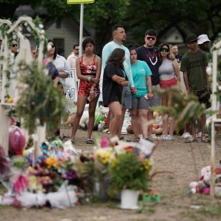 La angustia de un padre durante el tiroteo en Texas