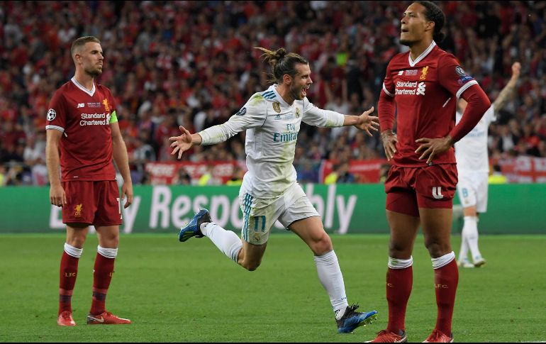 Gareth Bale finaliza contrato con el Real Madrid, equipo al que llegó en 2013 por 100 millones de euros. AFP / ARCHIVO
